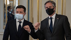 Zelenskiy Blinken ile görüştü!