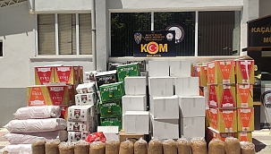 1 milyon 244 bin makaron ele geçirildi 