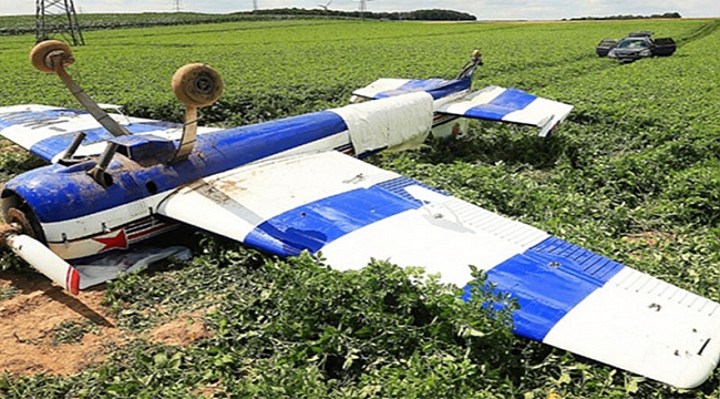 Almanya'da küçük uçak düştü: 1 ölü 