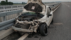 Balıkesir'de trafik kazası: 1 yaralı 