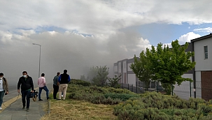 Başkent'te korkutan yangın 