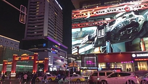 Çin'de 3 boyutlu reklam çılgınlığı 