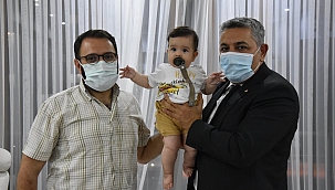 Çınar bebeğe destek ziyareti