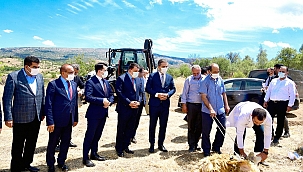 Doğanyol atık su arıtma tesisi temeli atıldı 