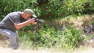 Fotoğraf tutkusu engel tanımıyor!