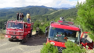 Kazdağları'nda orman yangını! 