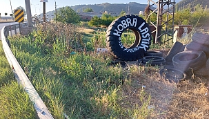 Manisa'da motosiklet kazası:1 ölü 