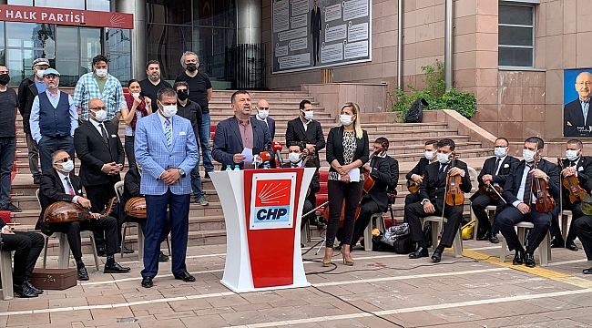 CHP'li Ağbaba: Müzisyenler mağdur!