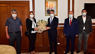 Vali Baruş'a Sigortacılık Haftası ziyareti