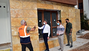 Vali Baruş TOKİ Konutlarını inceledi!