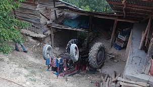 Yazıhan'da traktör kazası: 1 yaralı 