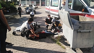 Zonguldak'ta trafik kazası: 1 yaralı 
