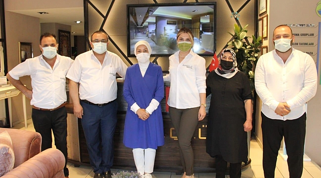 Çalık'tan esnaf ve vatandaş ziyareti!