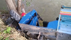 Alaplı'da patpat dereye uçtu: 1 ölü 1 yaralı 