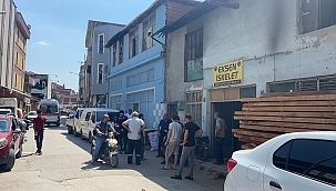 Atölyede görünmez kaza 