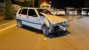 Elazığ'da trafik kazası: 1 yaralı 