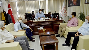 Müdür Bentli'ye pandemi teşekkürü