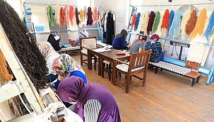 "Halı dokuma kursumuza yoğun talep var"