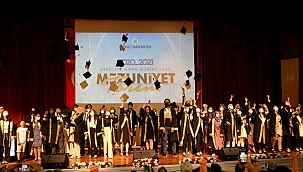 İnönü Üniversitesi'nde mezuniyet coşkusu 