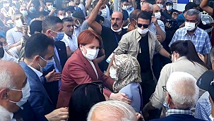İYİ Parti Lideri Akşener'e coşkulu karşılama! 