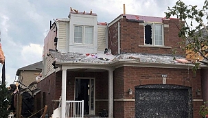 Kanada'yı kasırga vurdu: 8 yaralı 