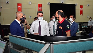 Kolluk kuvvetleri ve sağlık çalışanlarına ziyaret 