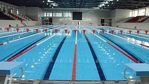 Yeni kapalı havuz hizmete açıldı! 