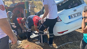 Mardin'de trafik kazası: 1 ölü 