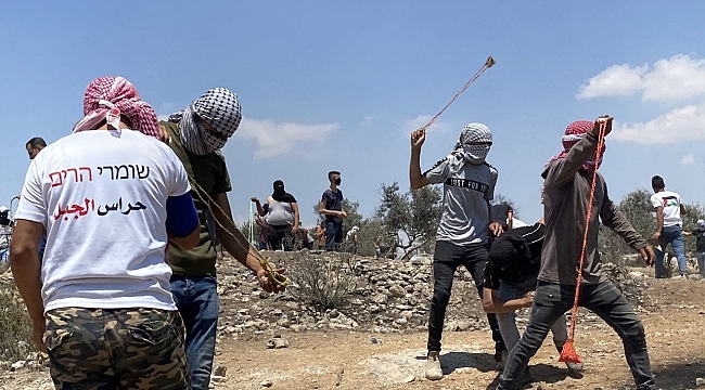 Nablus'ta Filistinlilere müdahale: 108 yaralı 
