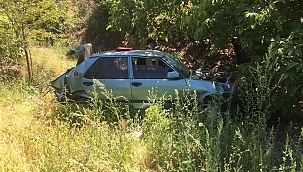 Otomobil uçuruma yuvarlandı: 1 ölü