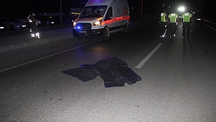 Otomobilin çarptığı bisikletli öldü 