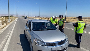 Polisten drone destekli trafik denetimi