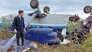 Rusya'da kaybolan uçağın görüntüleri ortaya çıktı