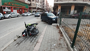 Samandağ'da trafik kazası: 2 yaralı 