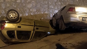 Samsun'da trafik kazası: 4 yaralı 