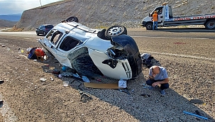 Sivas'ta trafik kazası 4 yaralı 