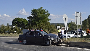 Tavşanlı'da trafik kazası: 7 yaralı 