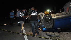 Karaman'da otomobil köprüden uçtu: 1 ölü 