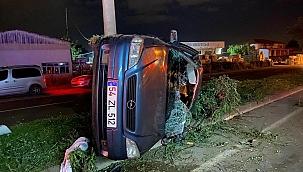 Sakarya'da trafik kazası: 1 yaralı 