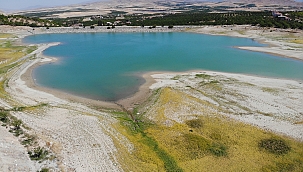 Sular çekildi ortaya bu görüntü çıktı! 