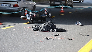 Aydın'da motosiklet kazası: 1 ölü