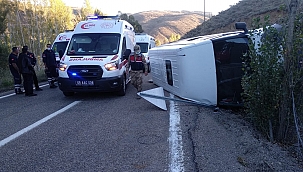 Bayburt'ta trafik kazası: 7 yaralı 