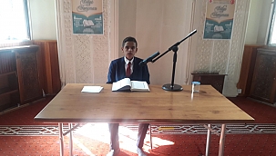 Fırat Kur'an-ı Kerim' de birinci oldu 