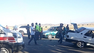 Kahramanmaraş'ta trafik kazası: 7 yaralı 