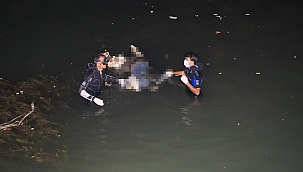 Kayıp şahsın cesedi kanalda bulundu