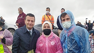 Malatya'dan Kırşehir'e Ahi fidanı 