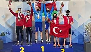 Malatyalı milli sporcu bronz madalya kazandı 