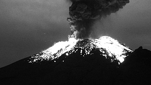 Popocatepetl Yanardağı'nda patlama 