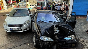 Samsun'da trafik kazası: 2 yaralı 