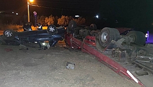 Sarıgöl'de trafik kazası: 2 yaralı 